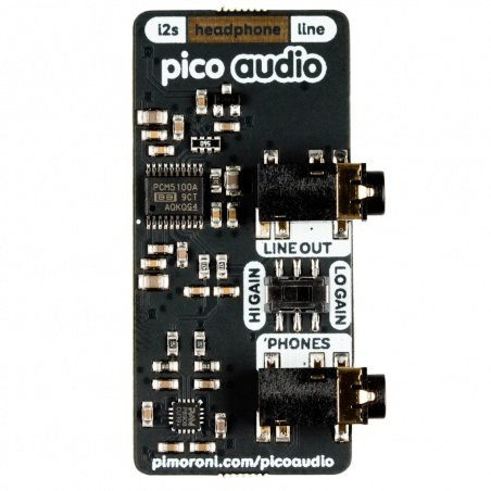 Pico Audio Pack - linkový výstup a sluchátkový zesilovač Pico Audio Pack - linkový výstup a sluchátkový zesilovač