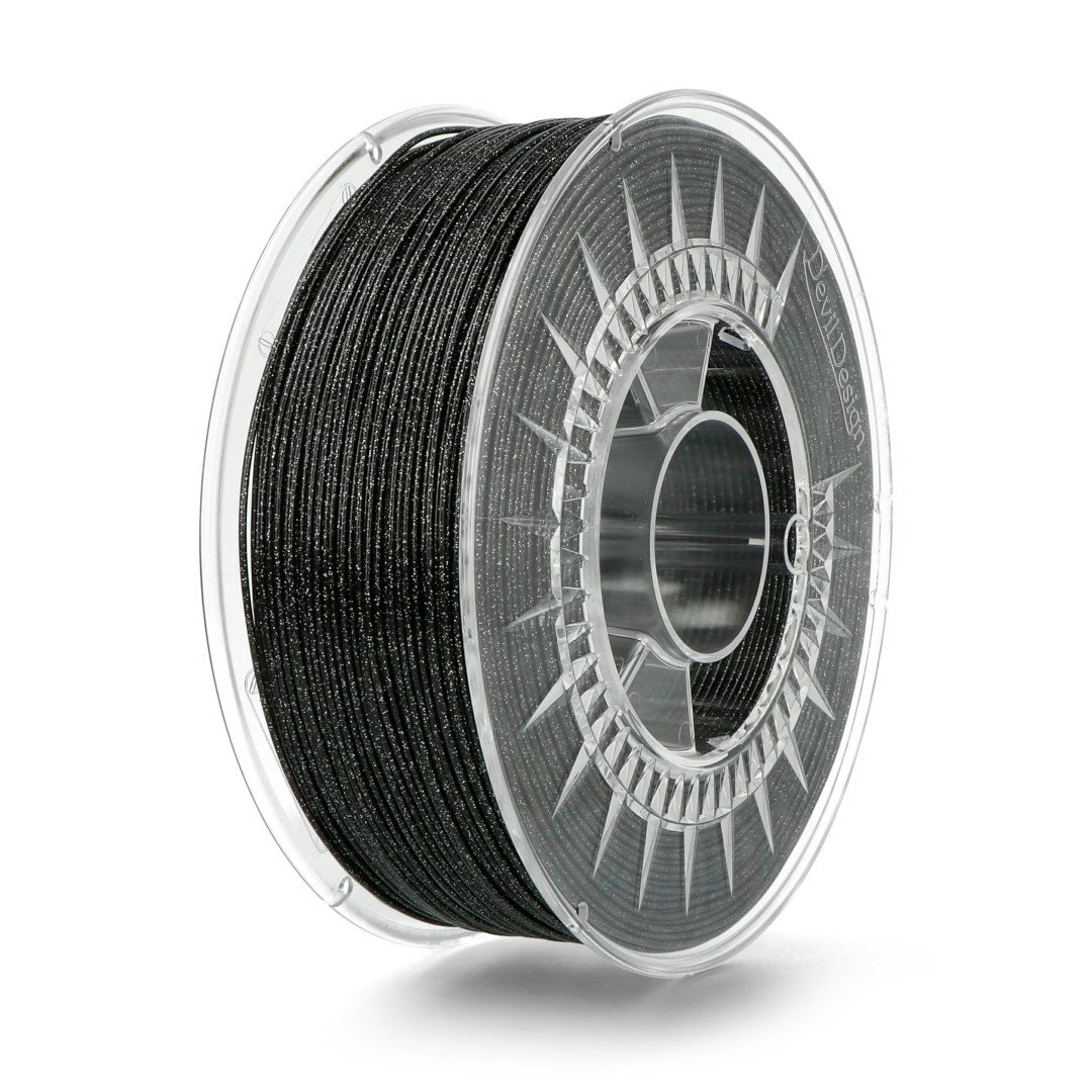 Filament Devil Design PETG 1,75 mm 1 kg - Galaxy Black