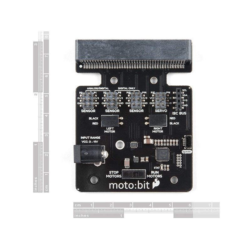 Moto: bit motor driver - rozšíření pro BBC micro: bit - Qwiic -