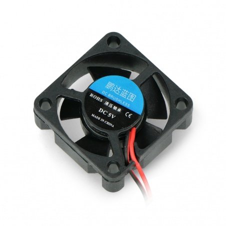 Ventilátor 5V 30x30x10mm 2 vodiče - 2pin 2,54mm female konektor Ventilátor 5V 30x30x10mm 2 vodiče - 2pin 2,54mm female konektor
