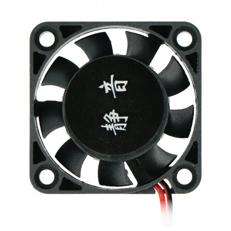 Ventilátor 12V 40x40x10mm 2 vodiče - JST 2pin 2,54mm konektor Ventilátor 12V 40x40x10mm 2 vodiče - JST 2pin 2,54mm konektor
