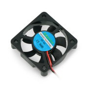 Ventilátor 5V 50x50x10mm 2 vodiče - JST 2pin 2,54mm konektor