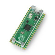Pouzdro pro Raspberry Pi Pico otevřené - průhledné