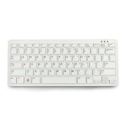 Kabelová klávesnice USB pro Raspberry Pi 4B / 3B + / 3B / 2B oficiální - červeno-bílá