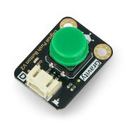 Digitální tlačítko DFRobot Gravity - Tact Switch - zelené