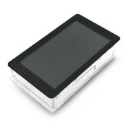 Průhledné pouzdro pro Raspberry Pi a vyhrazená 7 '' dotyková obrazovka
