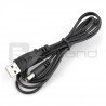 Kabel USB A - zástrčka DC 5,5 / 2,1 mm 0,1 A - 1,5 m - zdjęcie 2