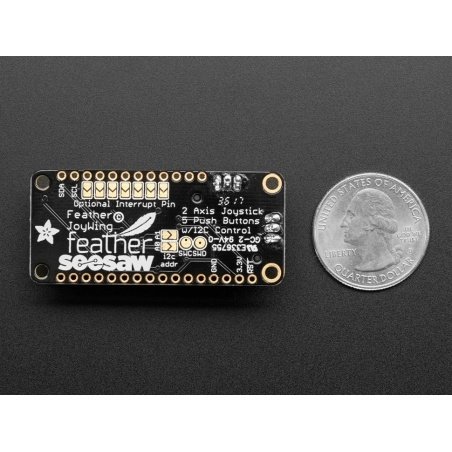 FeatherWing Joy - mini konsola - nakładka do Feather - Adafruit FeatherWing Joy - mini konsola - nakładka do Feather - Adafruit