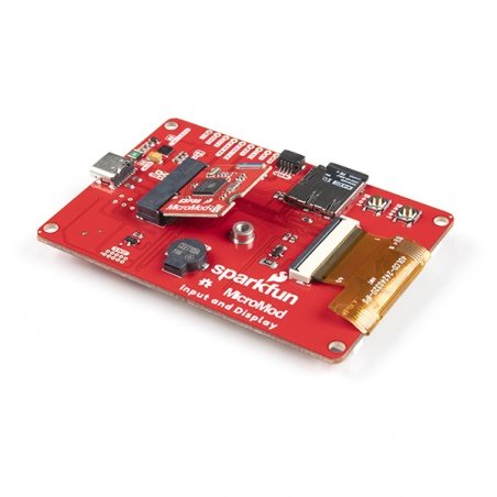 SparkFun MicroMod and Display Carrier Board - z wyświetlaczem SparkFun MicroMod and Display Carrier Board - z wyświetlaczem