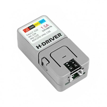 M5Atom H-Driver DRV8876 - ovladač stejnosměrného motoru s M5Atom H-Driver DRV8876 - ovladač stejnosměrného motoru s