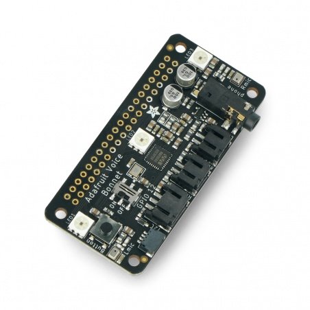 Voice Bonnet WM8960 - modul s konektorem pro dva reproduktory a Voice Bonnet WM8960 - modul s konektorem pro dva reproduktory a