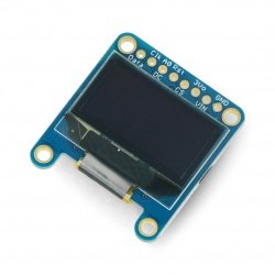 OLED displej, monochromatický grafický 0,96 '' 128x64px - I2C / SPI...