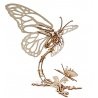Butterfly - mechanický model pro skládání - dýha - 161 prvků - - zdjęcie 2