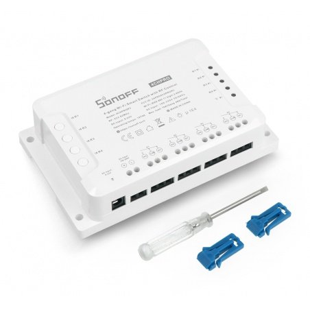 Sonoff 4CH PRO R3 WiFi + RF 433MHz - 4kanálový přepínač Sonoff 4CH PRO R3 WiFi + RF 433MHz - 4kanálový přepínač
