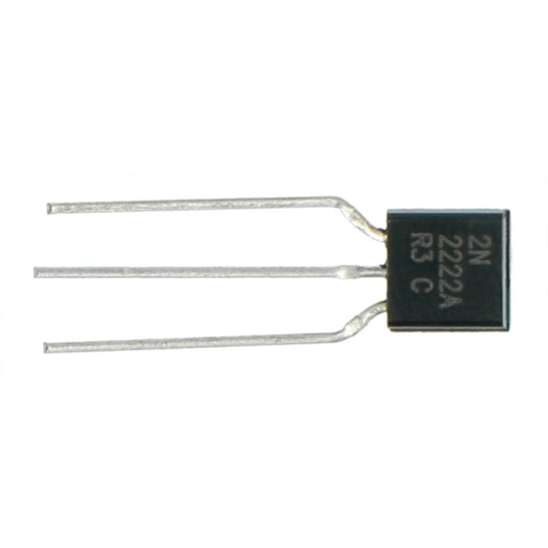 Bipolární tranzistor NPN 2N2222A ST - 5ks.