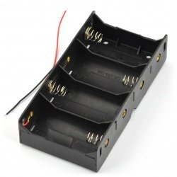 Koš na 4 baterie typu D (R20)