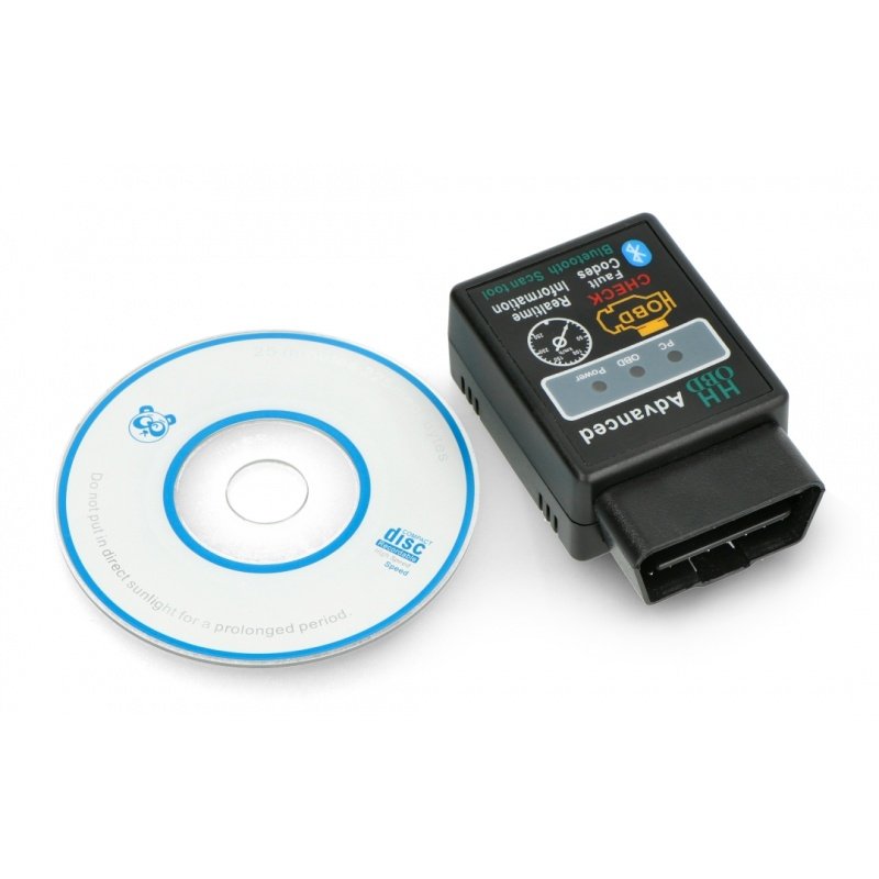 Diagnostické rozhraní - HH OBD Bluetooth skener - pokročilé