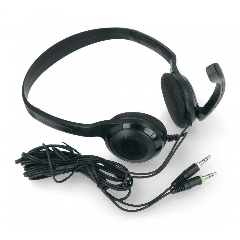 Kabelová sluchátka Sennheiser PC 3 CHAT - s mikrofonem - černá