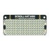 Scroll HAT Mini - matice LED 17x7 - overlay pro Raspberry Pi - - zdjęcie 3