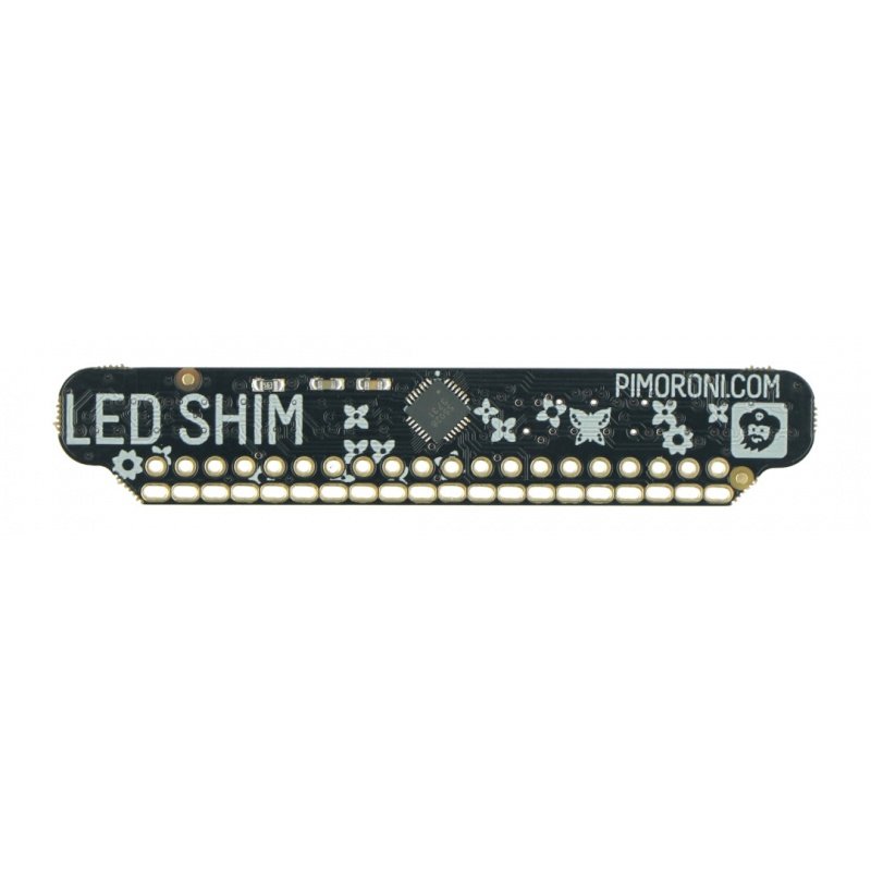 LED SHIM - 28 LED RGB - překrytí pro Raspberry Pi - Pimoroni