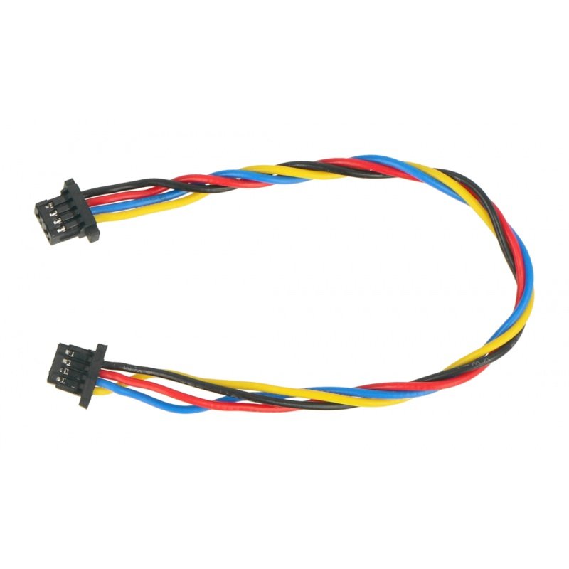 Flexibilní kabel Qwiic se 4kolíkovou zástrčkou - 10 cm -