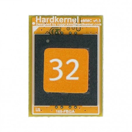 32 GB eMMC paměťový modul s Linuxem pro Odroid C4 32 GB eMMC paměťový modul s Linuxem pro Odroid C4