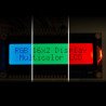 LCD displej 2x16 znaků RGB pozitivní + konektory - Adafruit 398 - zdjęcie 5
