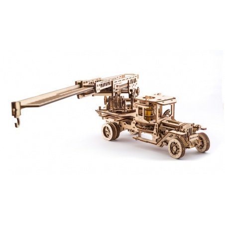 Hasiči - mechanický model pro montáž - dýha - 537 prvků - Hasiči - mechanický model pro montáž - dýha - 537 prvků -