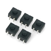 Przełącznik bistabilny ON-OFF PB-12A-2, okrągły 30V/1A - 5szt.