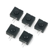 Przełącznik bistabilny ON-OFF PB-12A, okrągły 30V/1A - czarny -