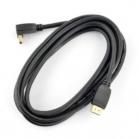 Kabel HDMI 1.4 Blow Classic - úhlový 3 m Kabel HDMI 1.4 Blow Classic - úhlový 3 m