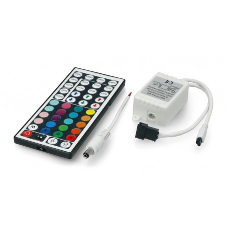 Ovladač RGB LED pásků a pásků s IR dálkovým ovládáním - 44