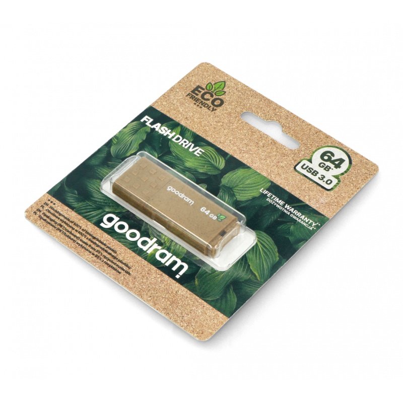 GoodRam Flash Drive - USB 3.0 Pendrive - UME3 Eco Friendly - 64