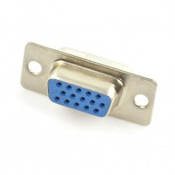 D-SUB DE-15F zásuvka pro kabel