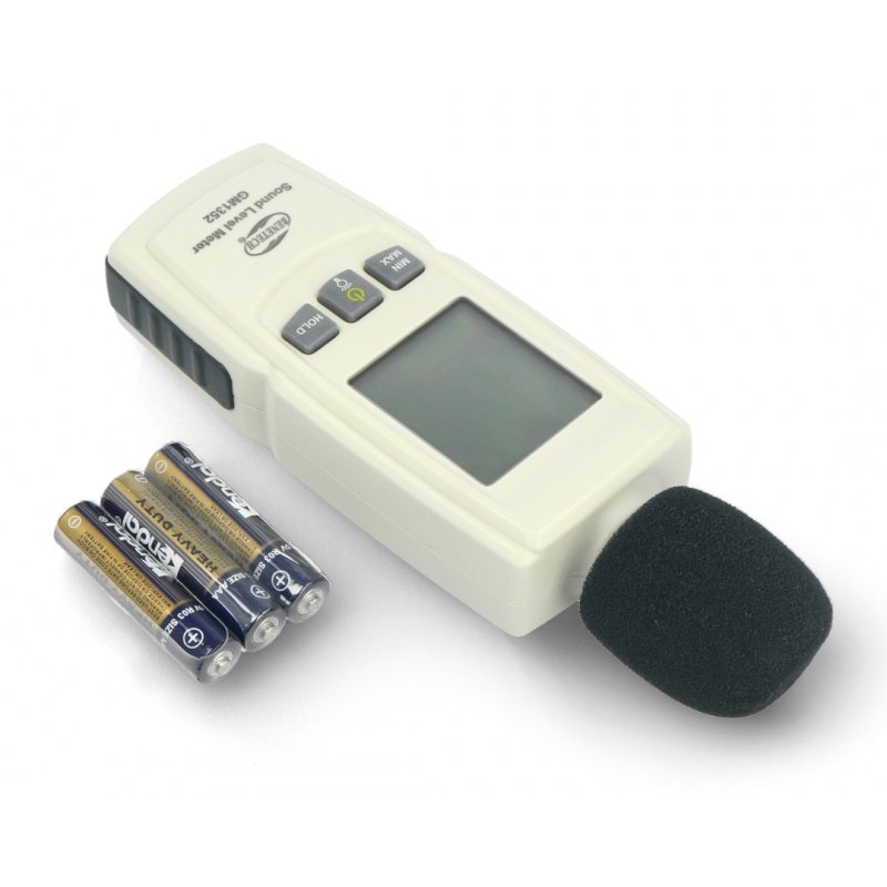 Sonometr Benetech GM1352, měřič decibelů - od 30 do 130 dBA