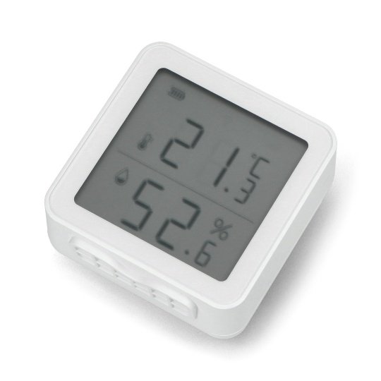 WiFi snímač teploty a vlhkosti Tuya s LCD displejem -