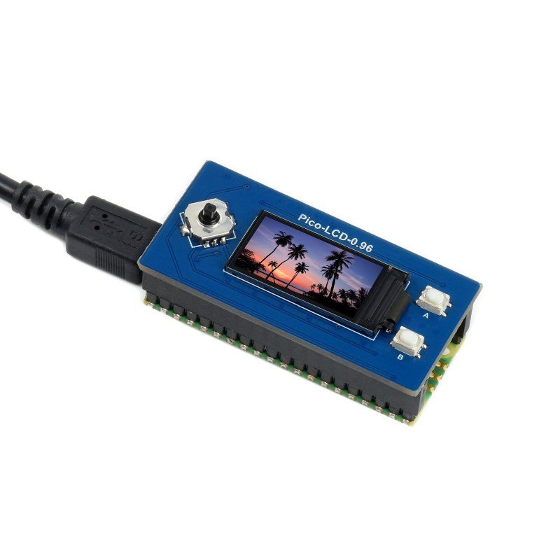 IPS LCD displej 0,96 '' 160x80px - SPI - 65K RGB - pro
