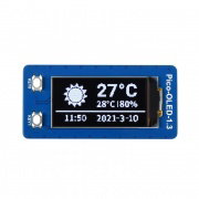 OLED displej 1,3 '' 64x128px - SPI / I2C - černobílý - pro