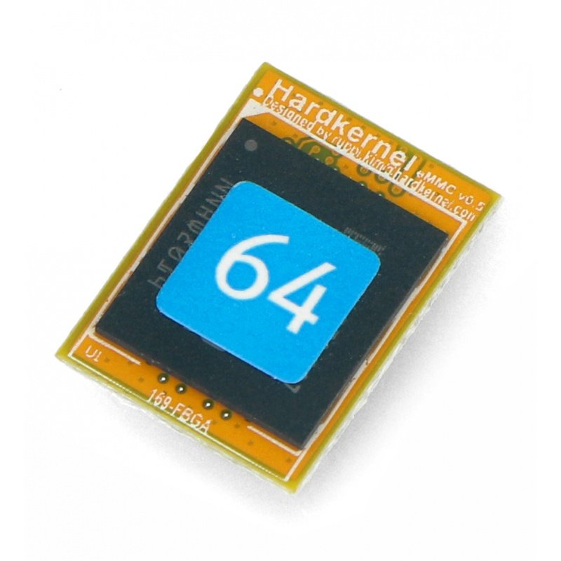 64GB paměťový modul eMMC s Linuxem pro Odroid XU4