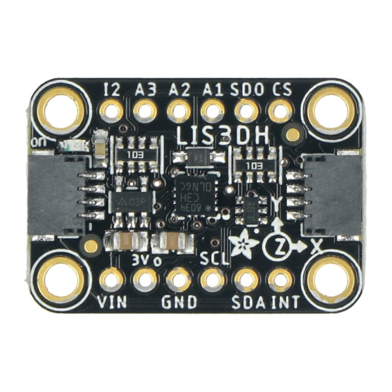 LIS3DH 3osý digitální akcelerometr I2C / SPI - STEMMA QT -