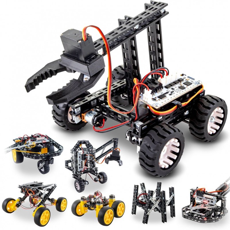 Stavebnice robotů - 7 příkladných modelů - Robotická sada Totem