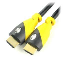 Przewód HDMI 2.0 Yellow 4K - 1,5m