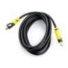 Przewód HDMI 2.0 Yellow 4K - 1,5m - zdjęcie 2