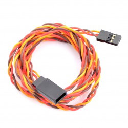 Prodlužovací kabel serva 100 cm - kroucený