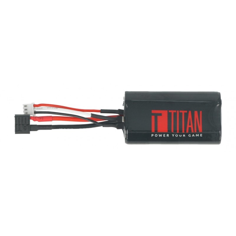 Li-Ion Titan 3000mAh 16C 2S 7.4V baterie - DEAN - 67x37x19mm