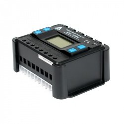 Solární regulátor nabíjení PWM s displejem LCD AZO Digital SOL-30ED 12/24 - 30A
