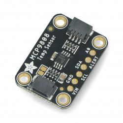 Vysoce přesný digitální teplotní senzor - MCP9808 - I2C - STEMMA QT...