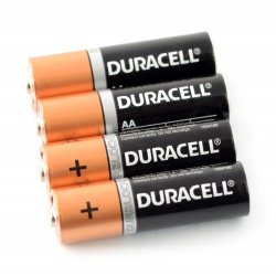 Alkalická baterie AA Duracell Duralock (R6 LR6) - 4ks