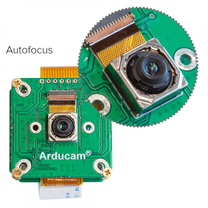 Arducam Pivariety 21MP barevný kamerový modul IMX230 pro RPi