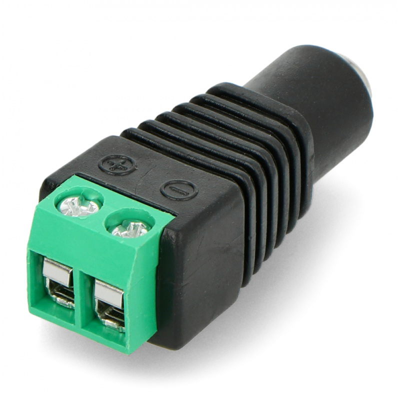 Zásuvka DC 5,5 x 2,5 mm s rychlým konektorem